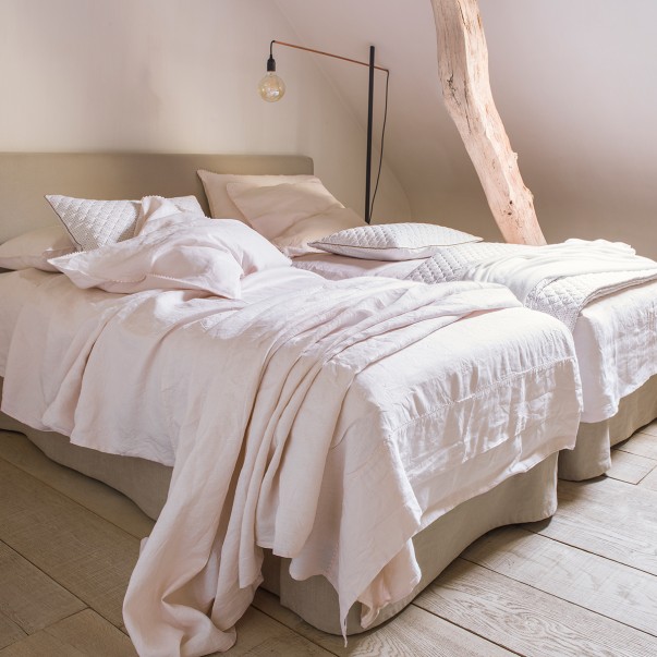 Bed set in linen NOUVELLE VAGUE "French Origin" guaranteed